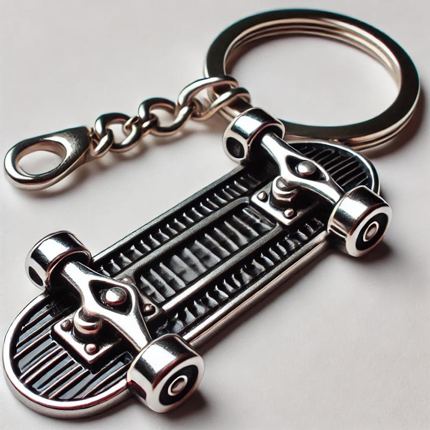 Hard Enamel Keychain