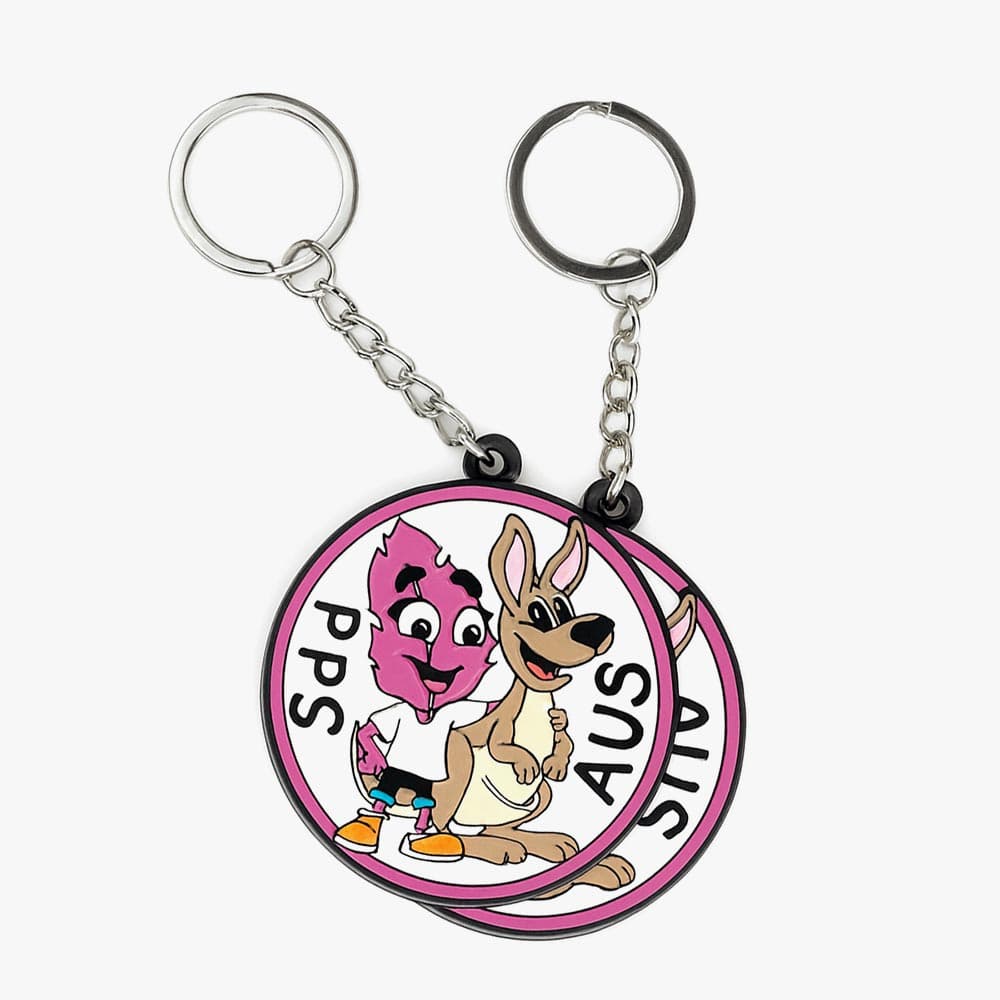 Hard Enamel Keychain