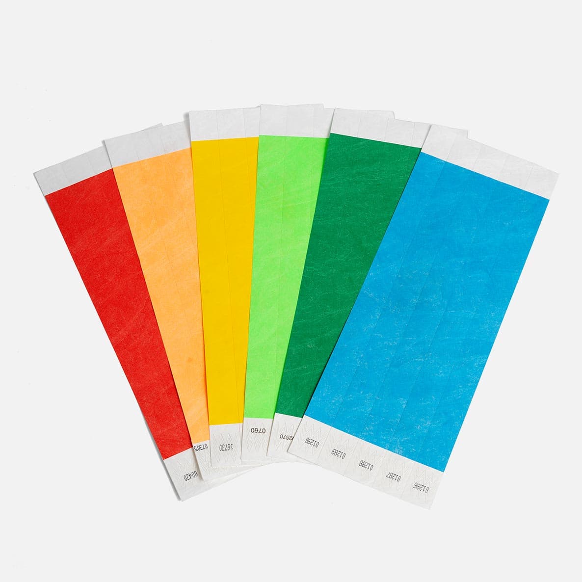 Tyvek Wristbands - Plain