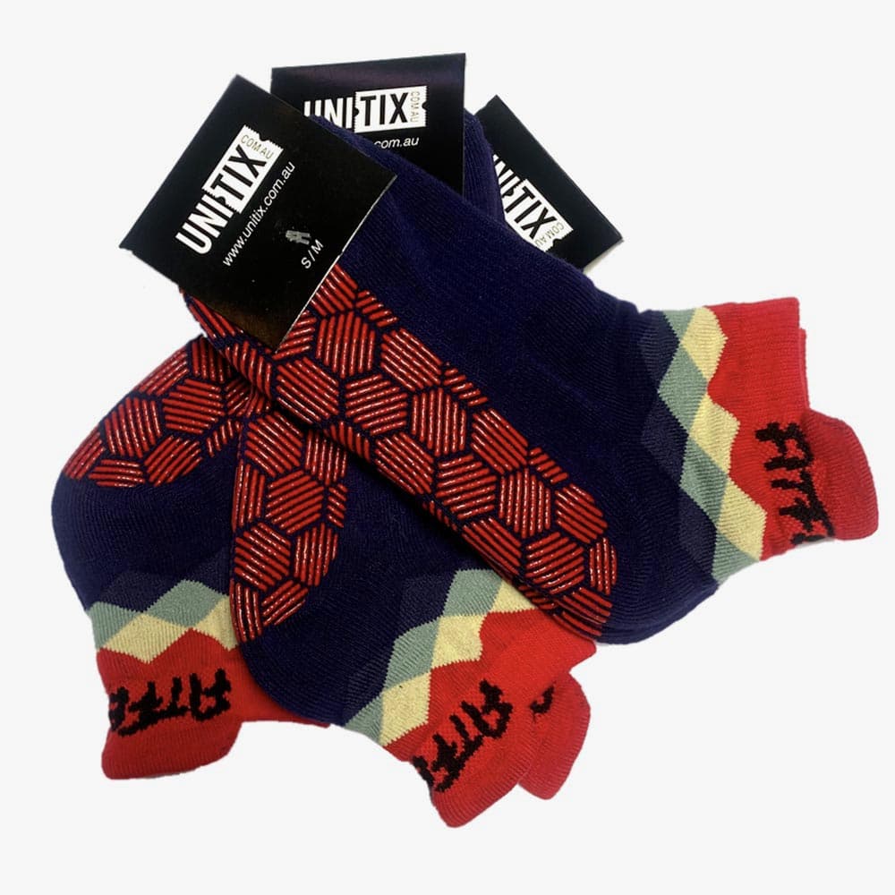 Cotton Pilates Grip Socks