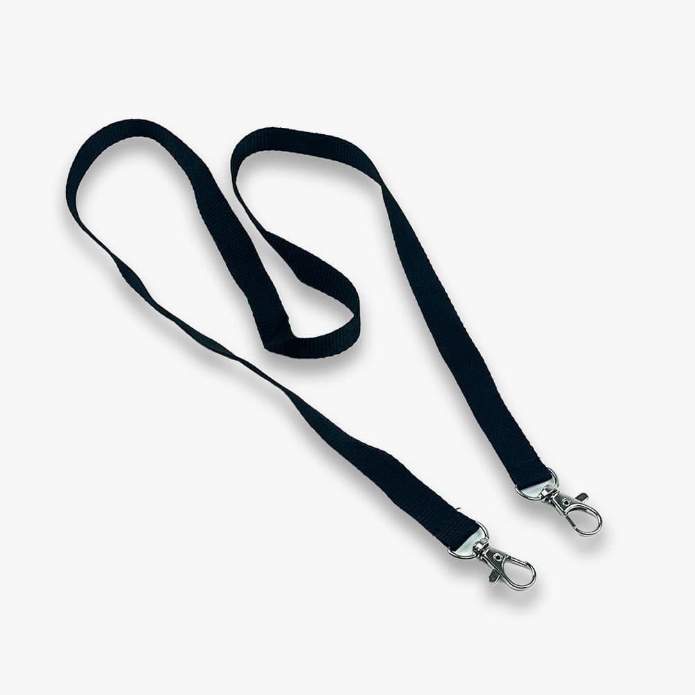 Plain Double Clip Lanyards In Stock