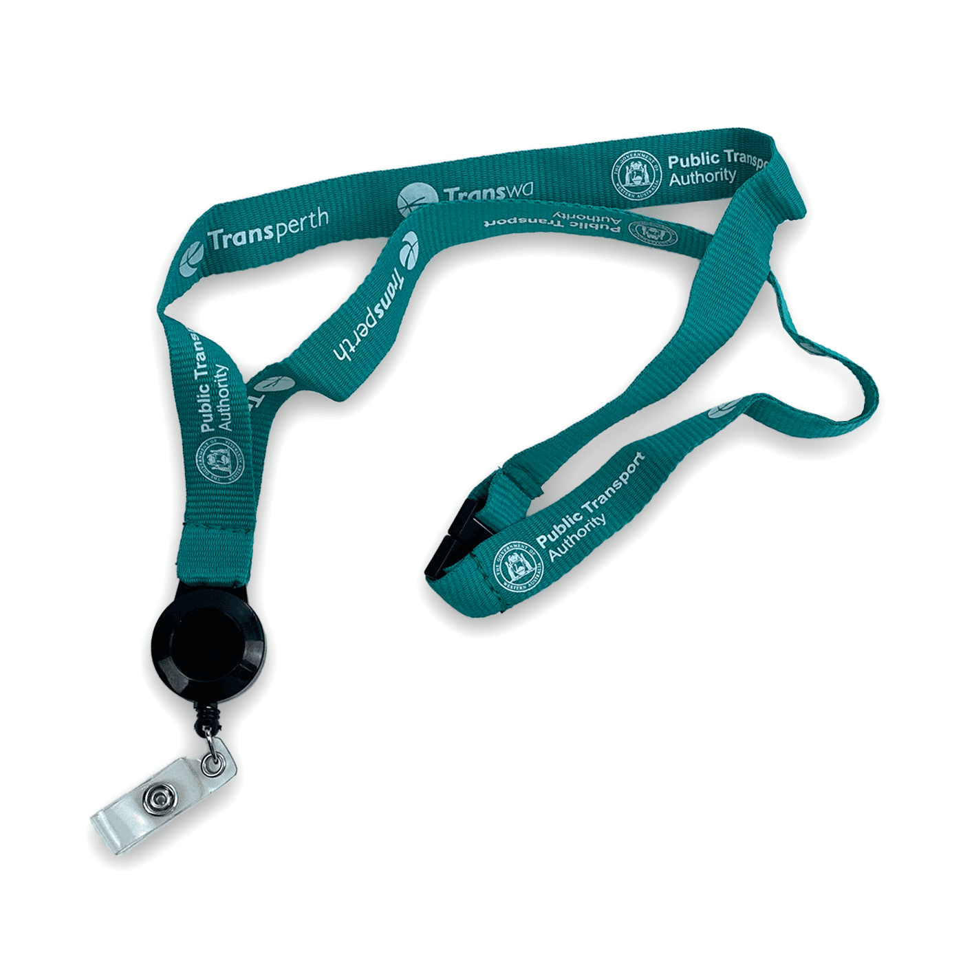 Custom Printed Retractable Clip Lanyards