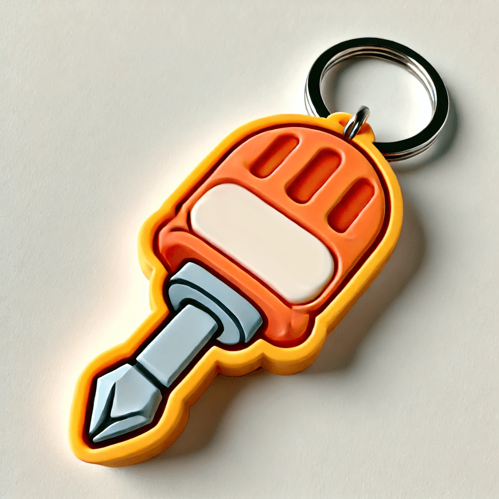 Keychain PVC 3D