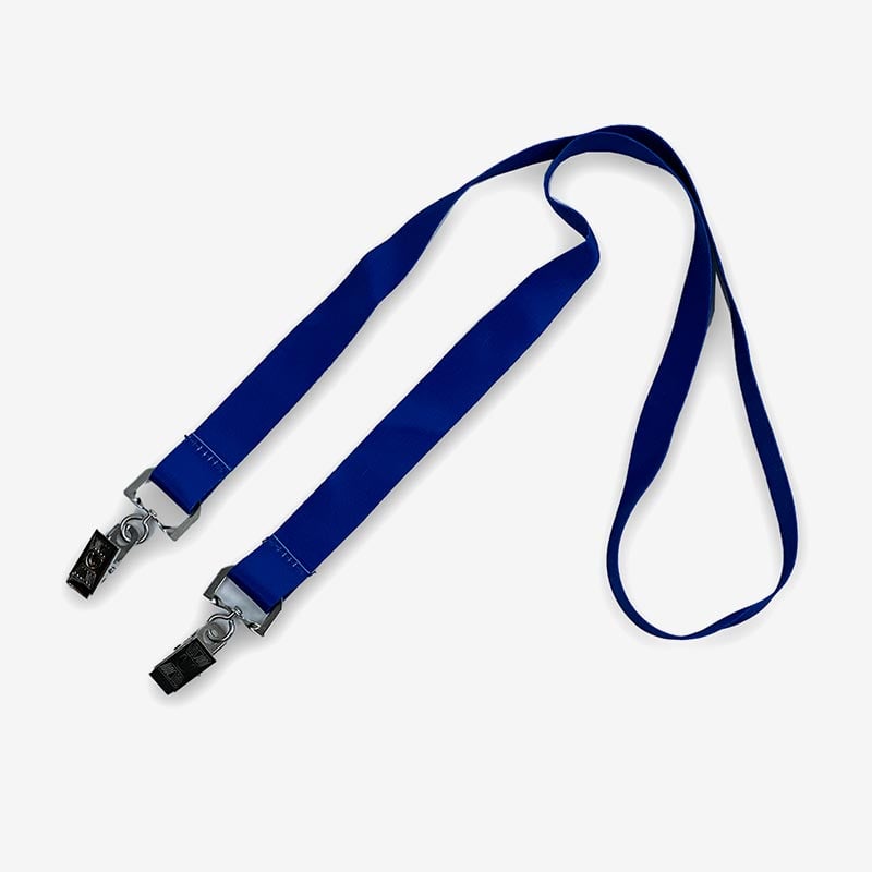 Custom Printed Double Clip Lanyards