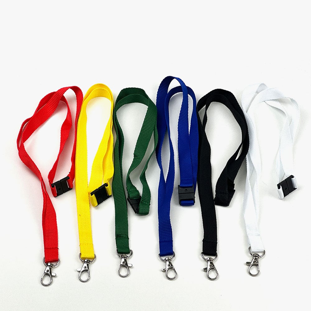 Plain Polyester Lanyards In Stock