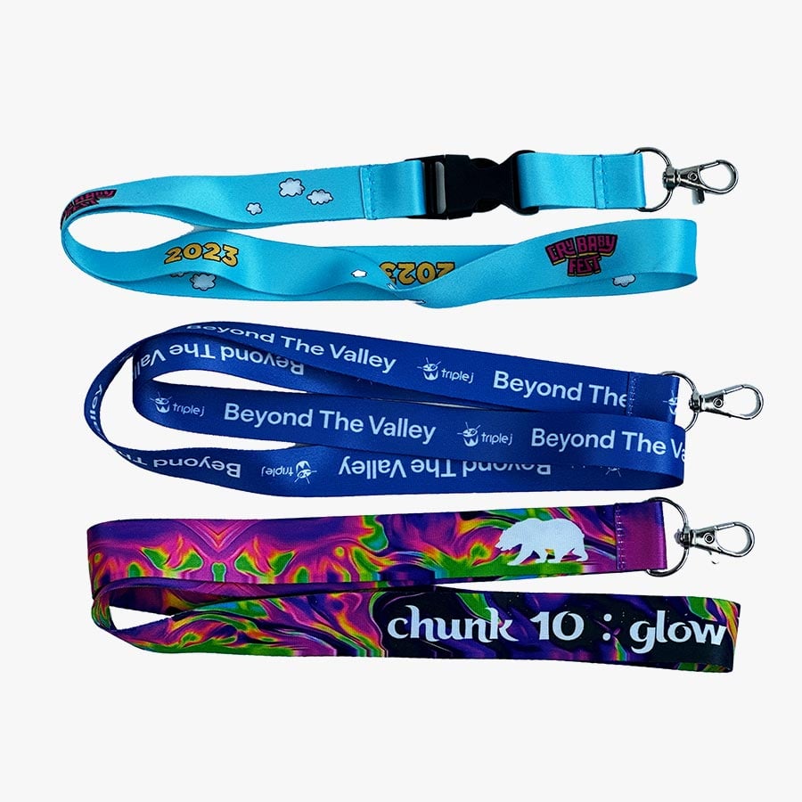Recycled Polyester Custom Lanyards